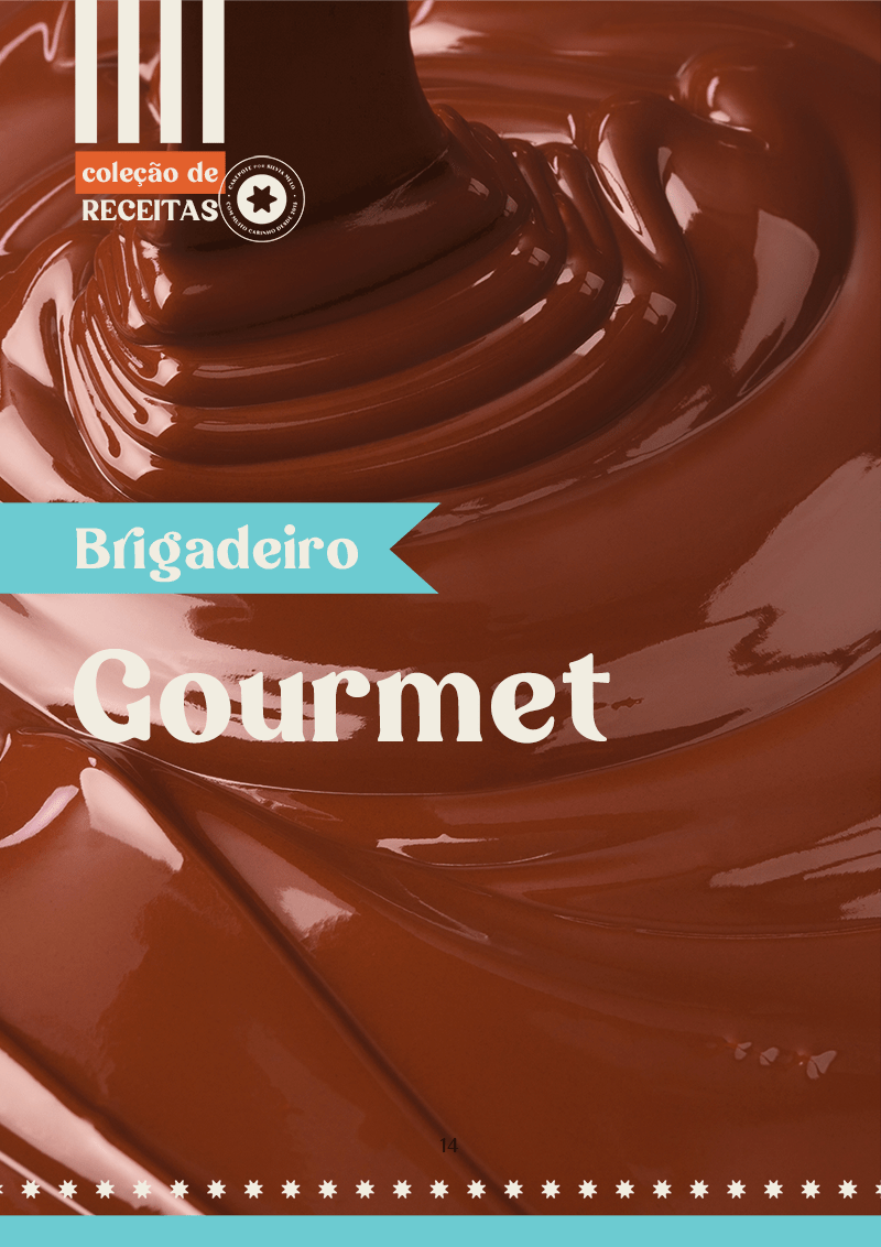 14 Capa Brigadeiro gourmet